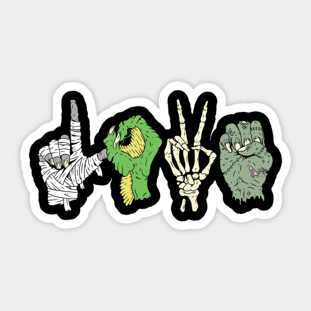 Monster Love Sticker by ArtbyMyz